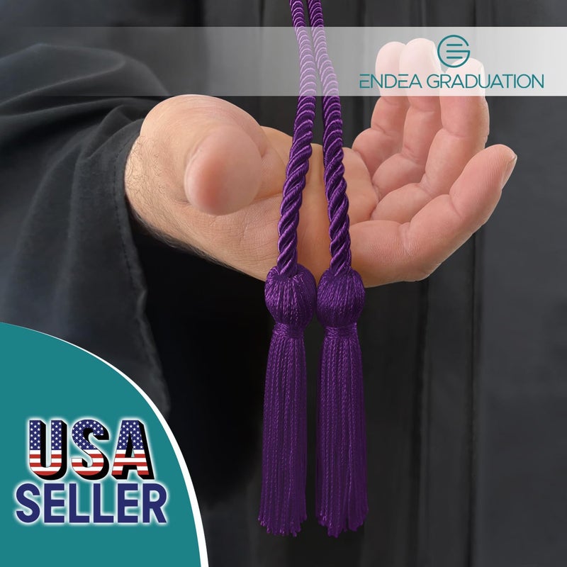 Endea Graduation Double Honor Cord (Purple) - Image 2